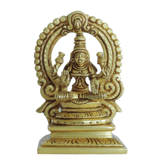 Brass Kaman Laxmi Sitting KBH07218