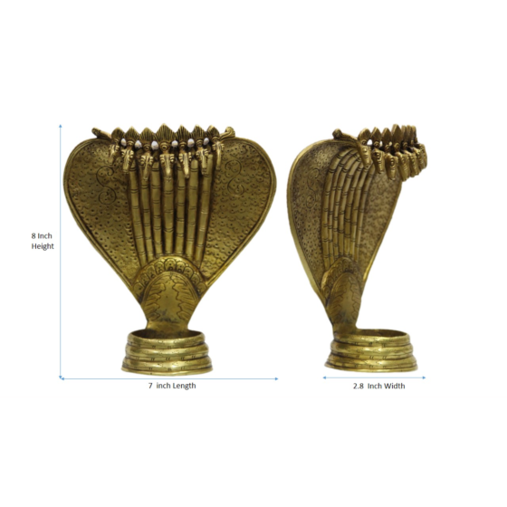 Brass Snake Statue KBH07266