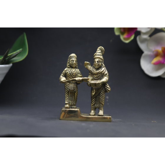 Brass Small Shankar Annapurna Idol BH07267