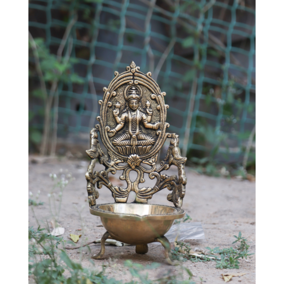 Brass Laxmi Diya KBH07270