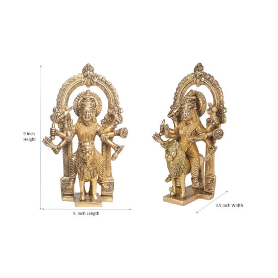 Brass Harsiddhi Maa Statue KBH07283