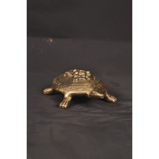 Brass Tortoise Ganesh Statue KBH07289