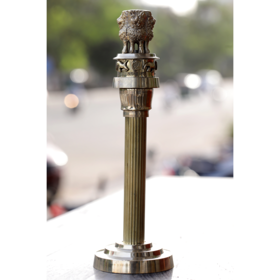 Brass Ashoka Stambh Standing Showpiece BH07314