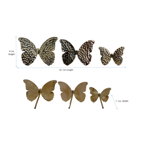 Brass Butterfly 3 Set KBH07325