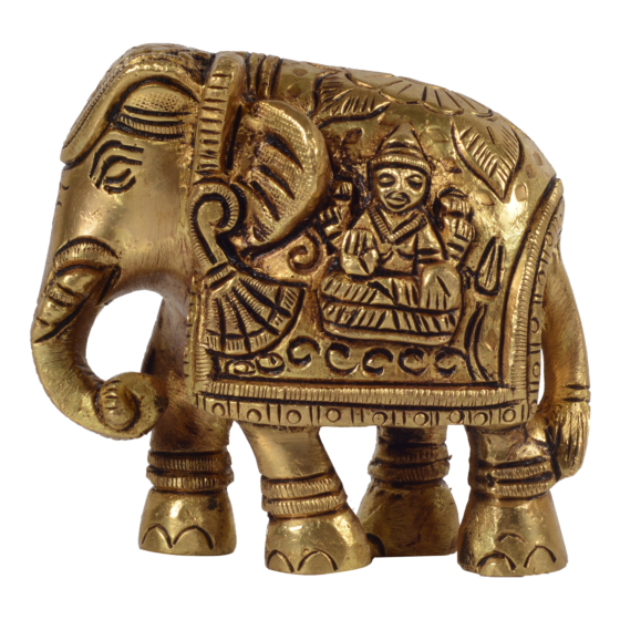 Brass Elephant Showpiece KBH07369