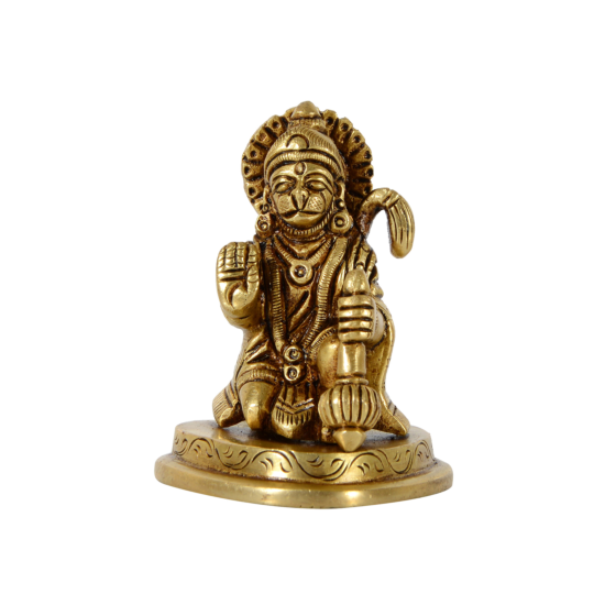 Brass Lord Hanuman Idol KBH07387