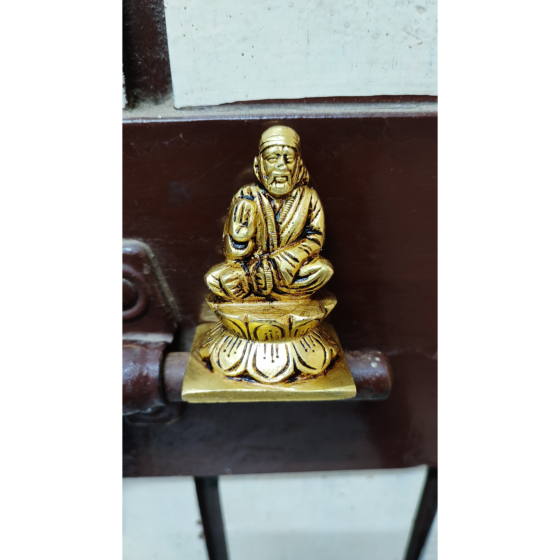 Brass Sai Baba Idol KBH07443