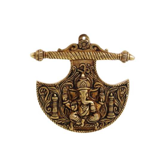 Brass Wall Hanging Ganesh Idol BH07470