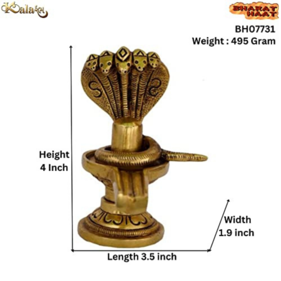Brass Shivling Idol KBH07731