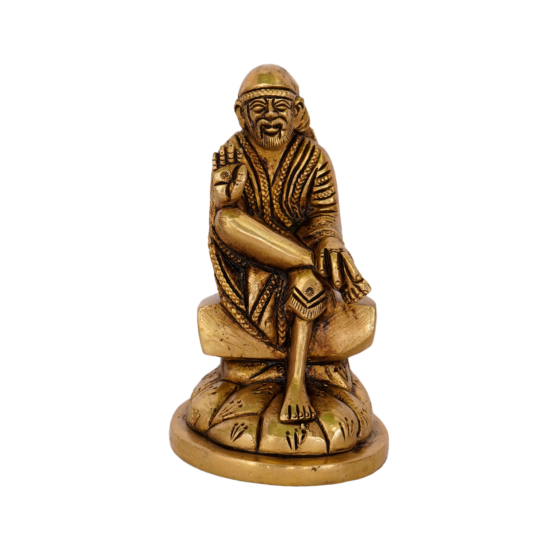 Brass Sai Baba Idol KBH07753