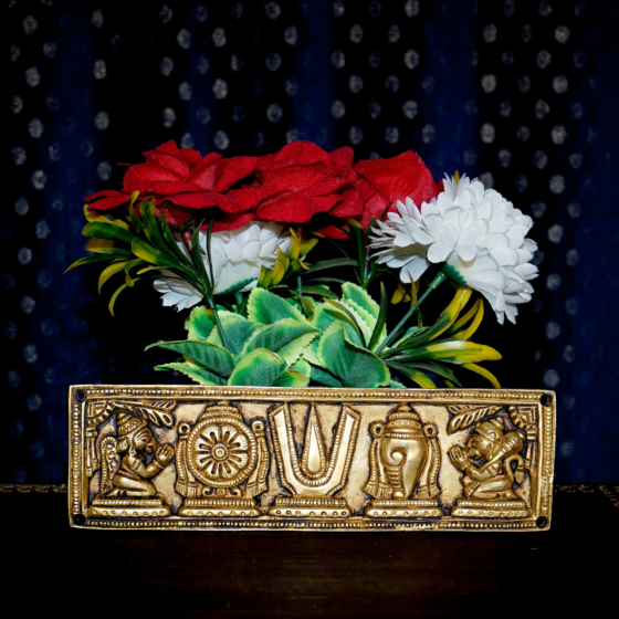 Brass Sangu Chakra Plate KBH07766