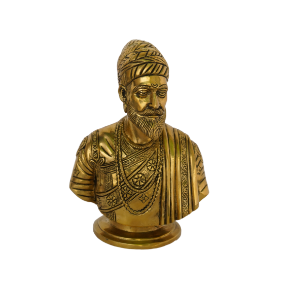 Brass Chhatrapati Shivaji Maharaj Idol KBH07938