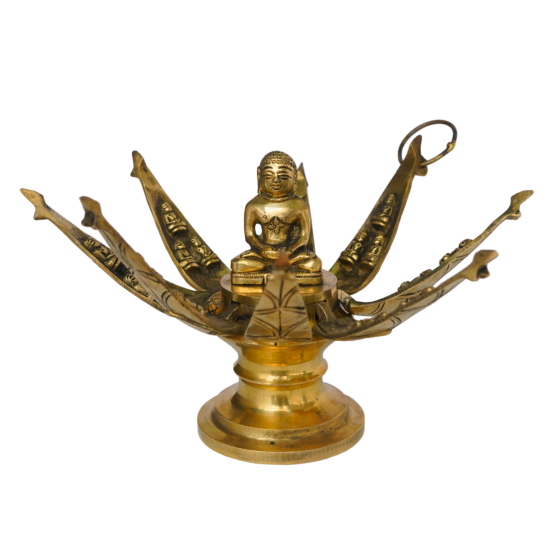 Brass Mahaveer Statue KBH08025