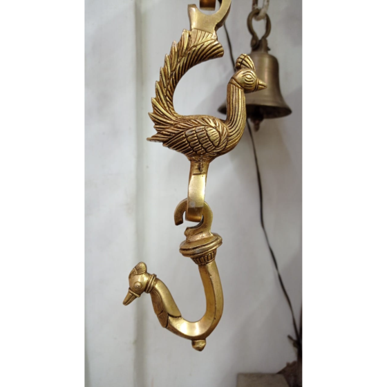 Brass Peacock Design Jhula Chain KBH08032