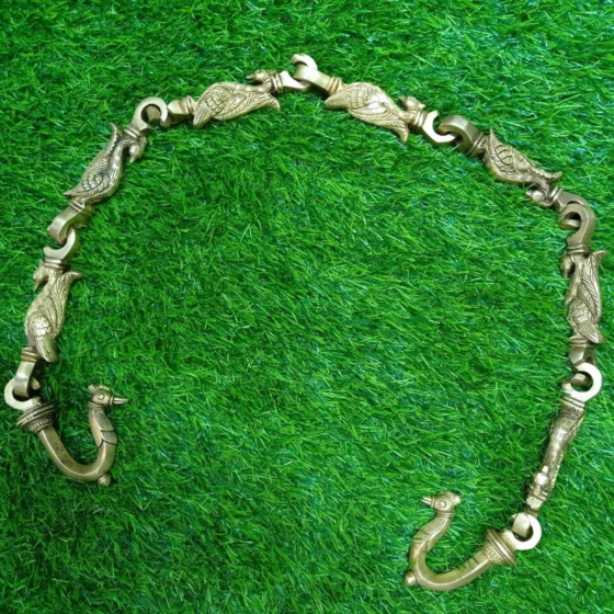Brass Peacock Design Zula Chain KBH08035