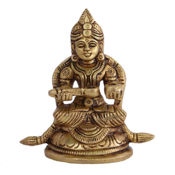 Brass Goddess Annapurna Idol KBH08048