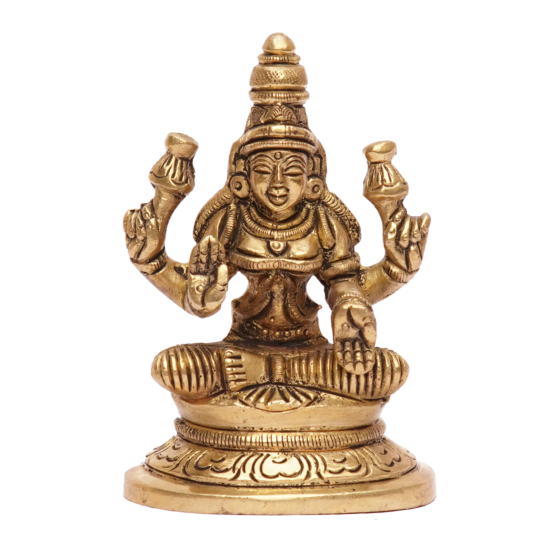  Brass Laxmi Idol KBH08088