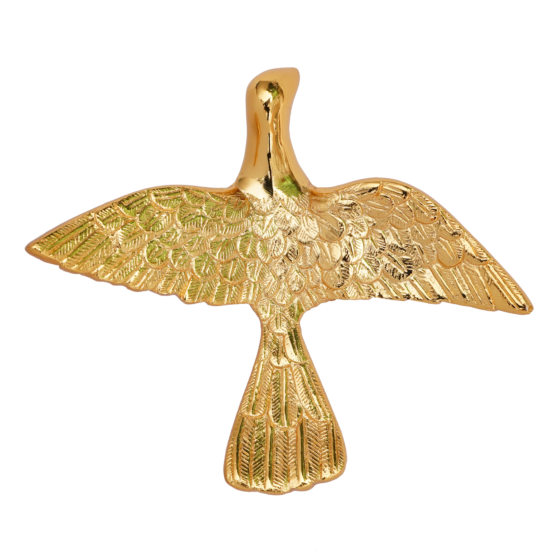 Brass Lacquer Bird Wall Decor KBH08122