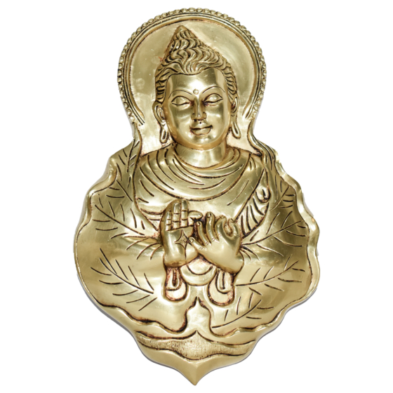Brass Buddha Face  KBH08227