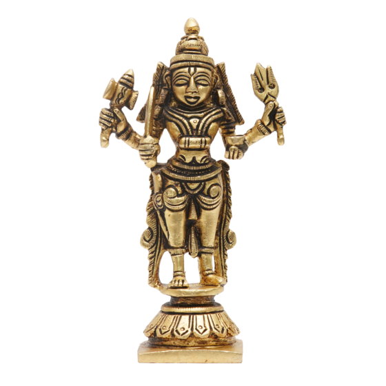 Brass Kaal Bhairav Idol KBH08262