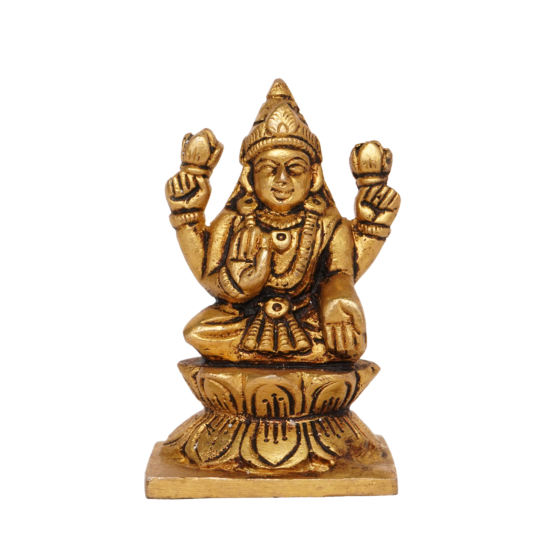 Brass Lakshmi Idol KBH08281