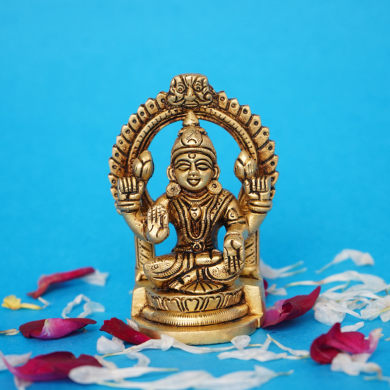Brass Lakshmi Idol KBH08286