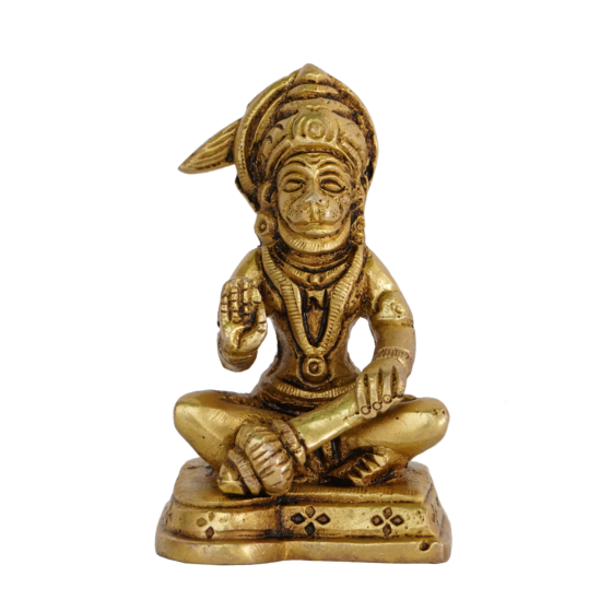Brass Hanuman Idol KBH08295