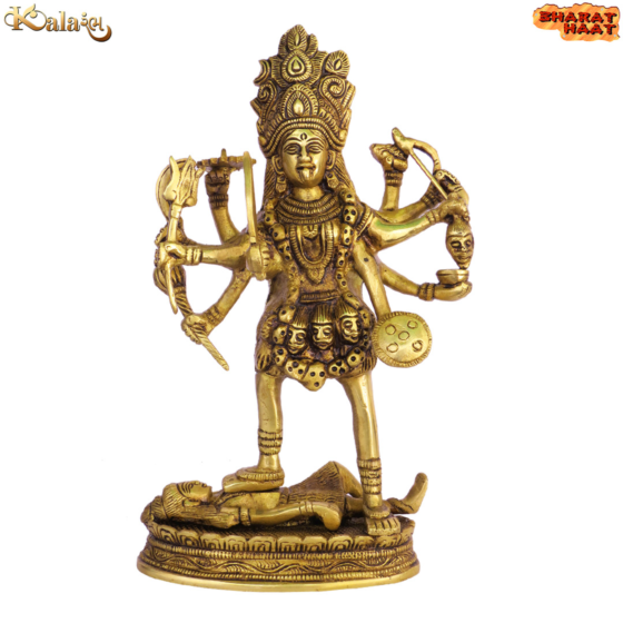 Brass MahaKali Maa Idol KBH08447