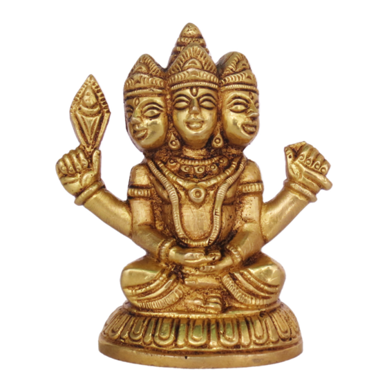 Brass Lord Brahma Idol KBH08473
