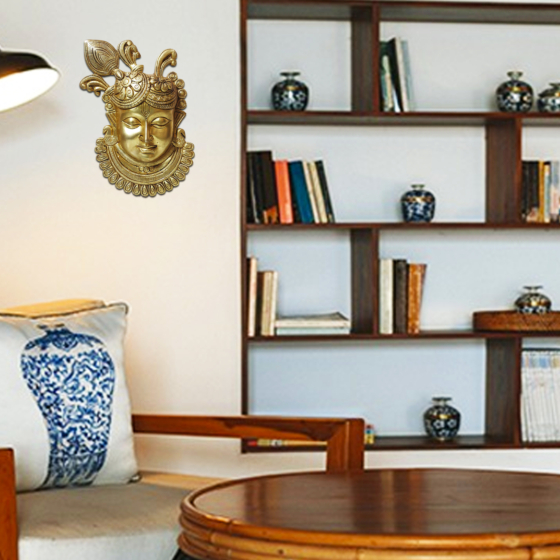 Brass shrinathji Wall Hanging  KBH08548