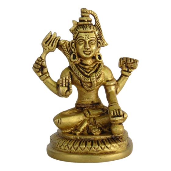 Brass Sankar Shiv Idol KBH08578