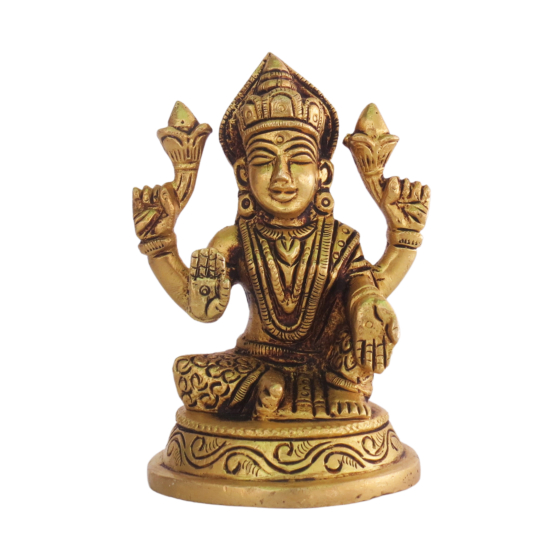 Brass Laxmi Idol KBH08669