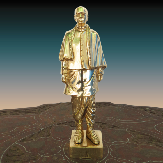Brass Sardar Patel Statue KBH08690