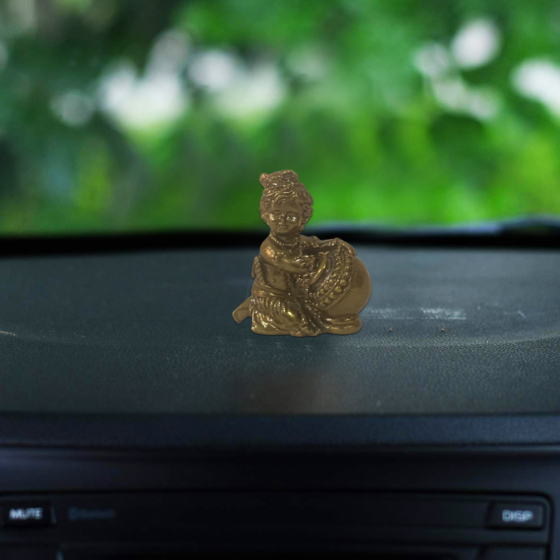 Brass Kano Idol For Car Dashboard 1 Inch KBH08757