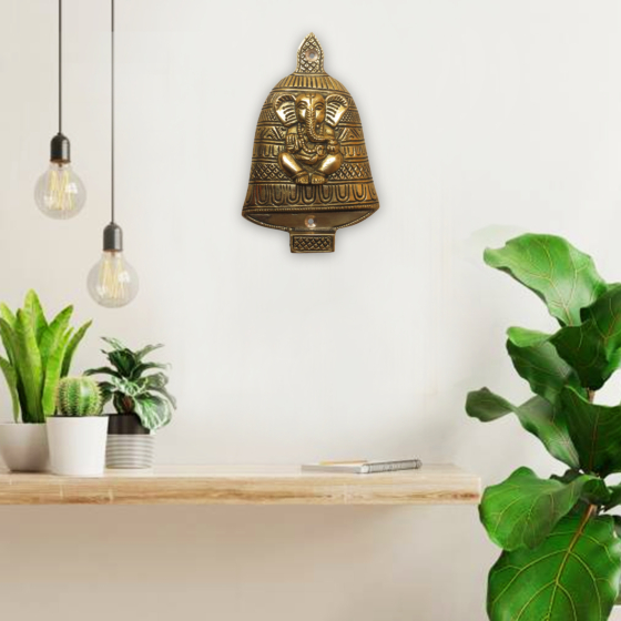 Brass Ganesha Wall Hanging  KBH08792