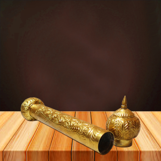 Brass Agarnatti Holder 2 Inch KBH08816