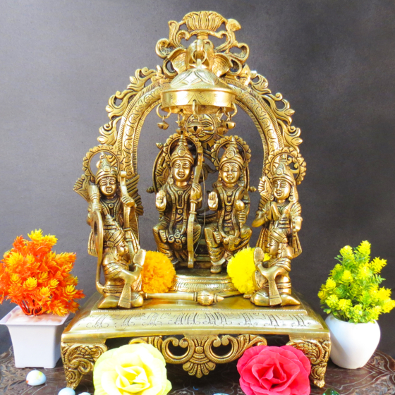 Brass Ram Darbar Statue  KBH08976