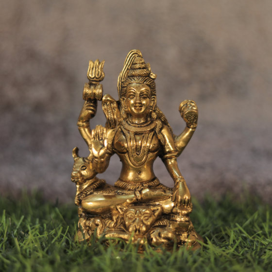 Brass Shiv Idol  KBH09191