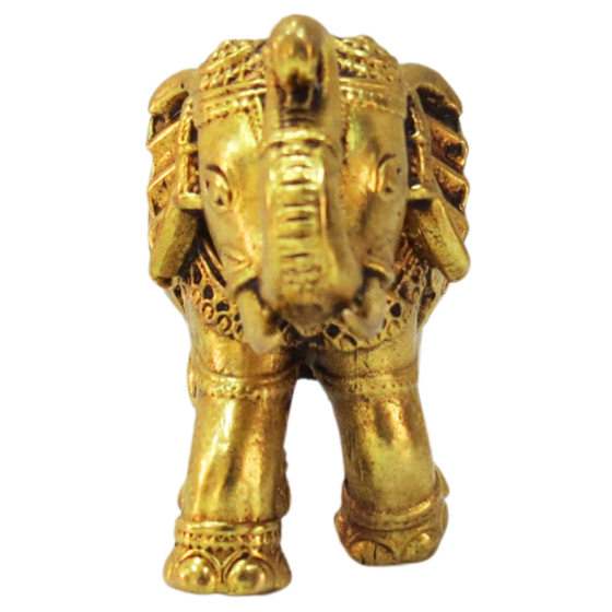 Brass Elephant Miniature KBH09204