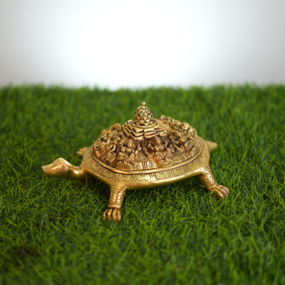 Brass Trotise Statue KBH09222