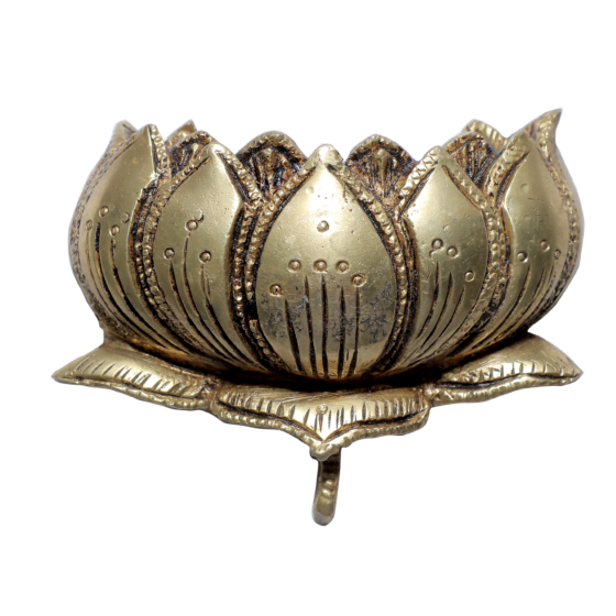 Brass Lotus Wall Hanging  KBH09225