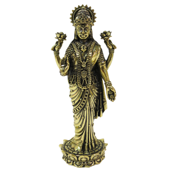 Brass Lakshmi Idol KBH09256