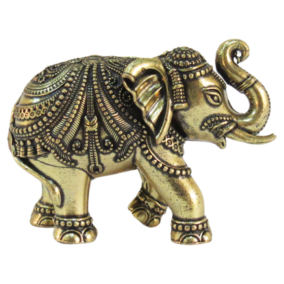 Brass Elephant Figurine KBH09282
