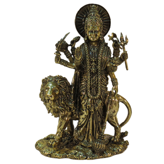 Brass Durga 6 Inch KBH09302