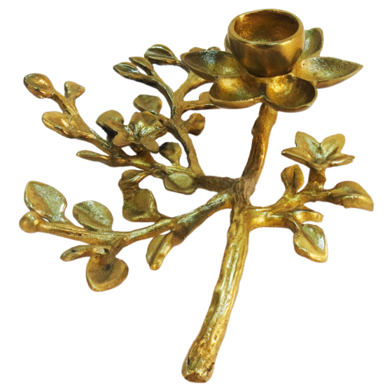 Brass Candle Holder KBH09364