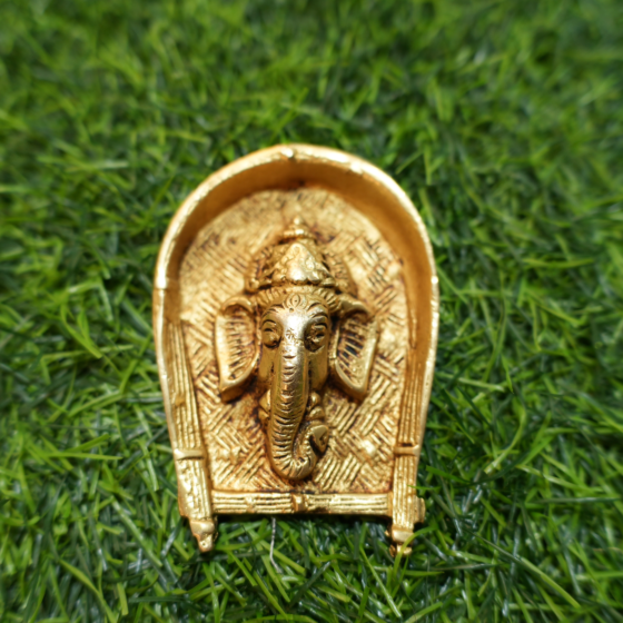 Brass Ganesha Wall Hanging KBH09590