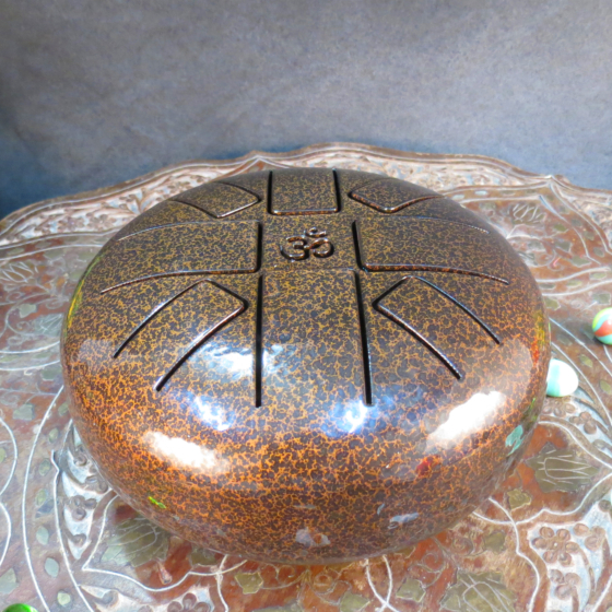 Brass Happy Drum Brown  KBH09612