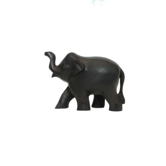 Mini Wooden Elephant Figurine KBH09757