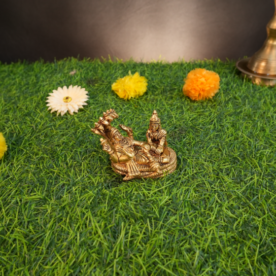 Brass Vishnu Laxmi Idol KBH09834