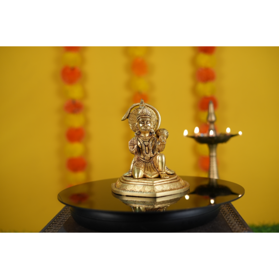 Brass Hanuman Idol KBH09857